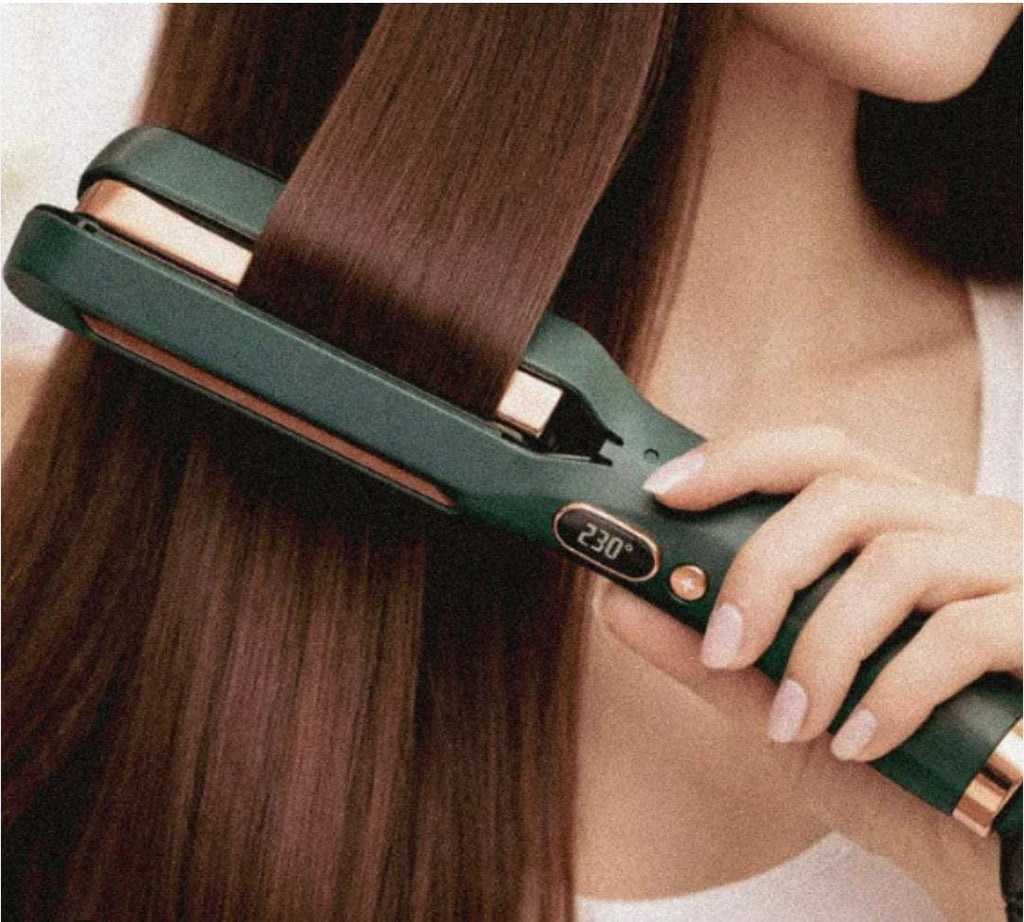 Cepillo plancha y ondulador 2 en 1