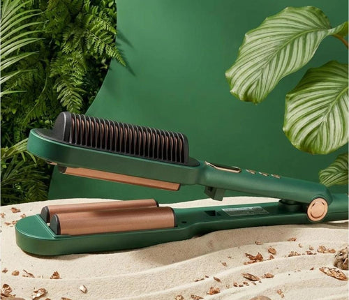 Cepillo plancha y ondulador 2 en 1